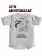 画像1: 66 25th Anniv. Cushman TEE  ２５周年記念クッシュマンワンボタンスラブティーシャツ ホワイト (1)