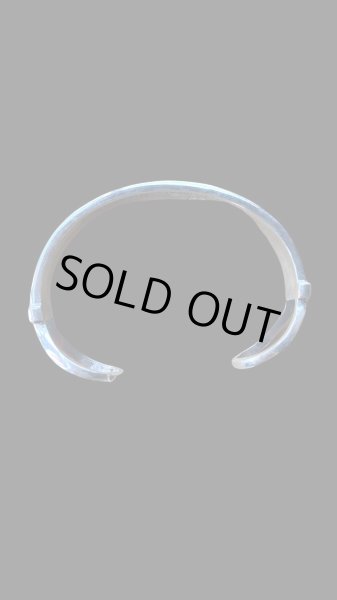 画像4: NAVAJO ナバホ族　Horseshoe Bend シルバーバングル　新作 (4)