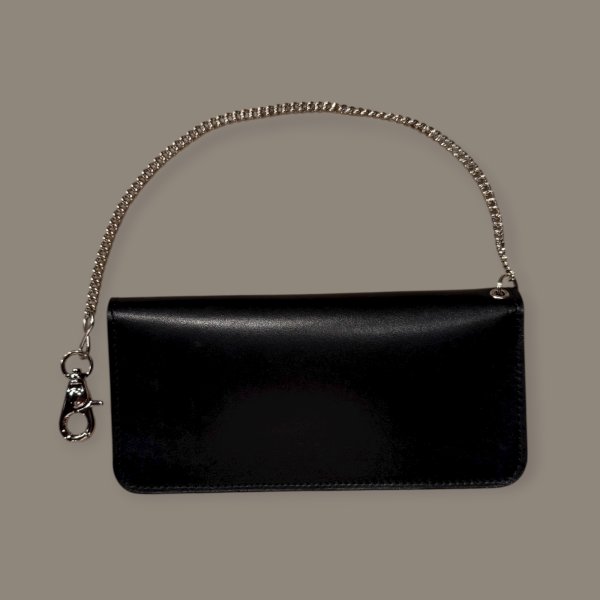 画像2: H.T.C.  Hollywood Trading Company  ライダーウォレット財布　　BLACK (2)