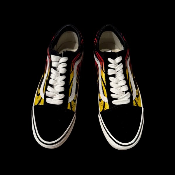 画像2: VANS　Lo　Old Skool  Flame　 (2)
