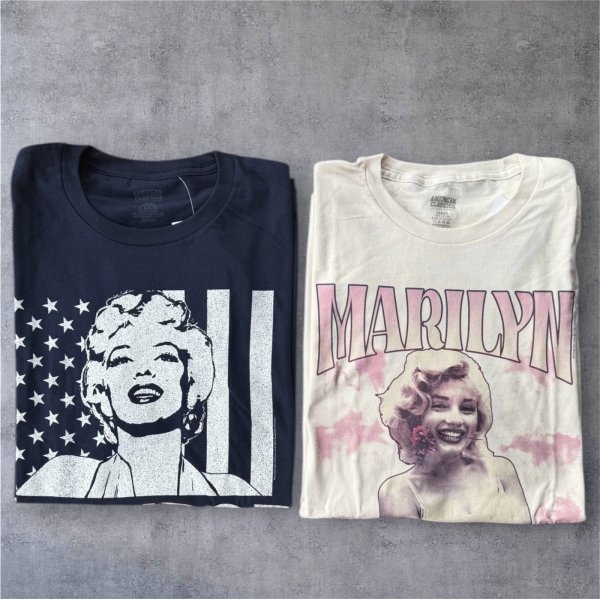 画像1: ムービーTEE　MARILYN MONROE (1)