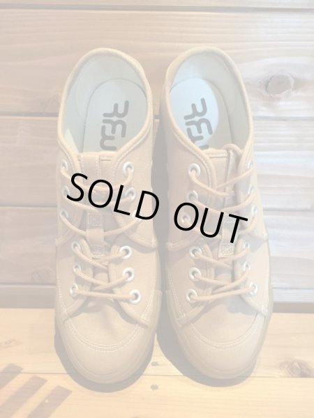 画像2: RFW SANDWICH-LO HERITAGE Beige キャンバスシューズ (2)