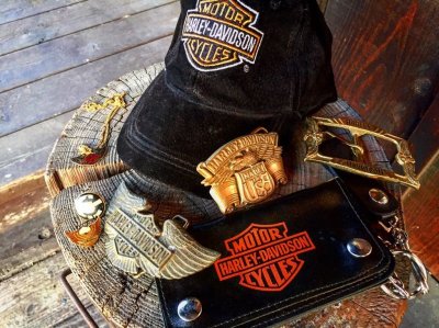 画像1: Harley-Davidson'70〜 '80年代USED　Belt　buckles（ハーレーダヴィットソン　ユーズドバックル）