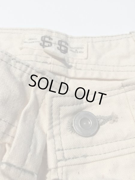 画像4: JOHN GLUCKOW   Net Maker's Trousers ナチュラル (4)