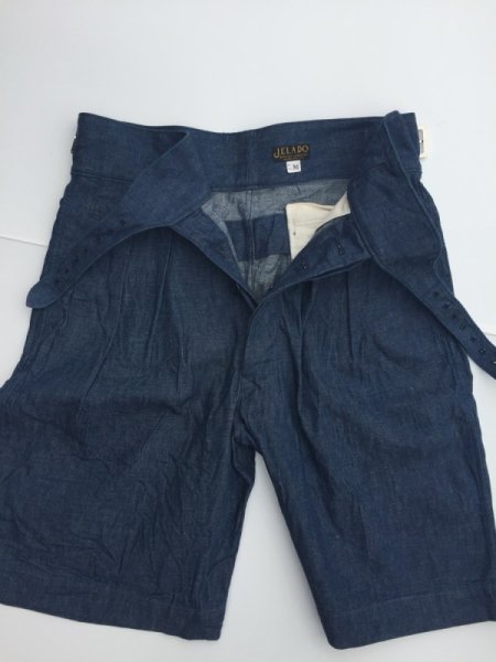 画像3: JELADO "ANTIQUE GARMENTS"」Gurkha Shorts インディゴ (3)