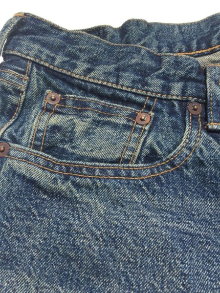 画像7: JELADOジェラード  VINTAGE COLLECTION  66Shorts V/F フェイドインディゴ (7)
