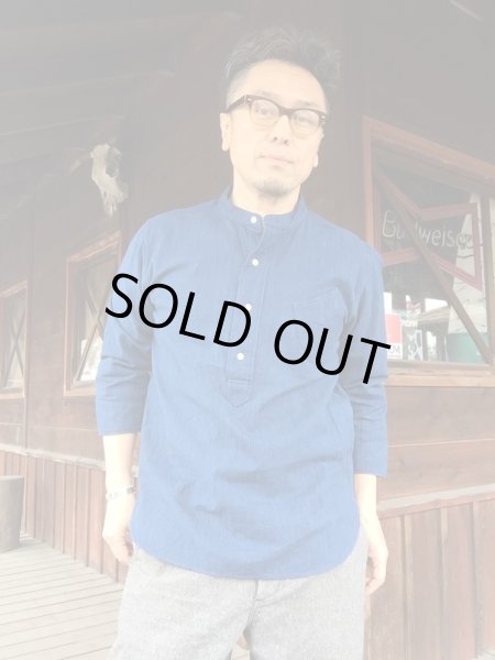 画像6: JELADO ジェラード Ploughman Shirts(プラウマンシャツ) インディゴ  (6)