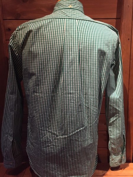 画像2: JELADO  B.D.shirt(ボタンダウンシャツ) ギンガムチェック フォレストグリーン (2)