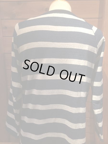 画像2: JELADO ジェラード SAILOR MAN セーラーマン インディゴ 七分袖 ボーダーTee  (2)