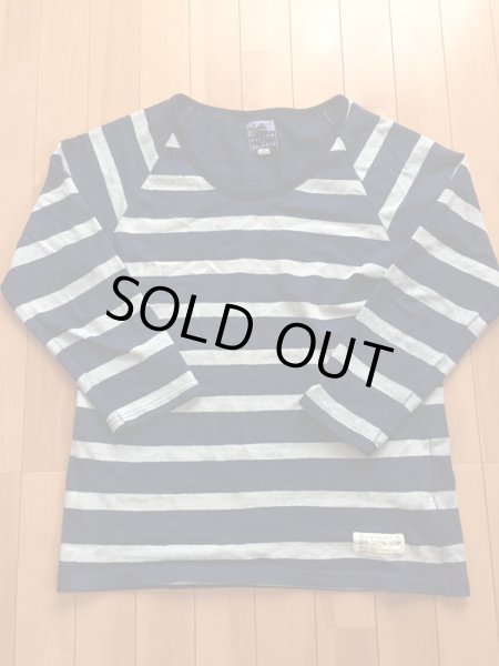 画像6: JELADO ジェラード SAILOR MAN セーラーマン インディゴ 七分袖 ボーダーTee  (6)