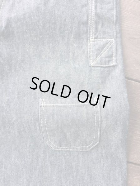 画像6: JOHN GLUCKOW Net Maker's Trousers ネットメーカーズ トラウザーズ  インディゴ  (6)