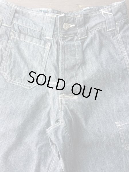 画像7: JOHN GLUCKOW Net Maker's Trousers ネットメーカーズ トラウザーズ  インディゴ  (7)