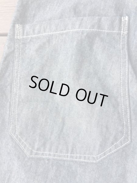 画像8: JOHN GLUCKOW Net Maker's Trousers ネットメーカーズ トラウザーズ  インディゴ  (8)