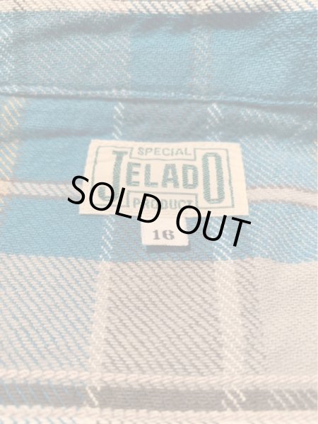 画像5: JELADOジェラード Unionworkers Shirts(ユニオンワーカーズシャツ) ショート丈オールドブルー (5)