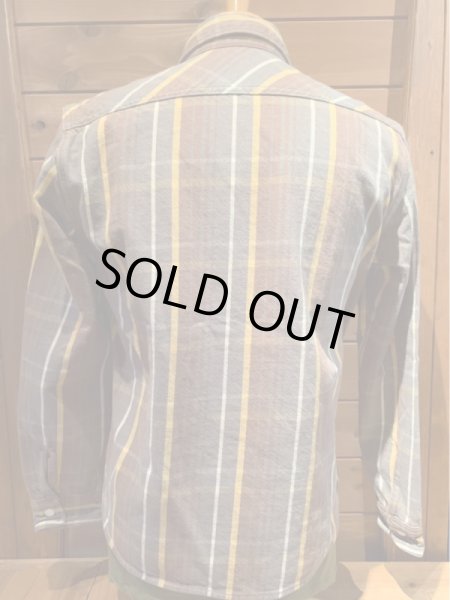 画像2: JELADOジェラード Unionworkers Shirts(ユニオンワーカーズシャツ) ショート丈チョコレートブラウン (2)