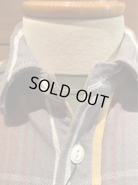 画像4: JELADOジェラード Unionworkers Shirts(ユニオンワーカーズシャツ) ショート丈チョコレートブラウン (4)