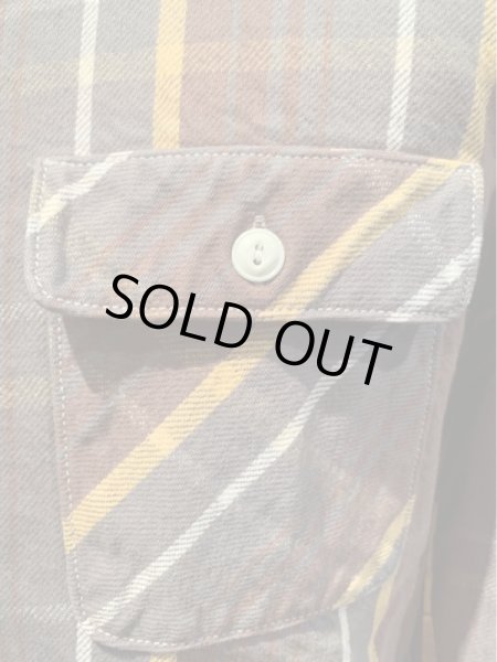 画像3: JELADOジェラード Unionworkers Shirts(ユニオンワーカーズシャツ) ショート丈チョコレートブラウン (3)