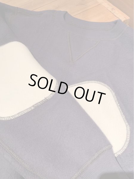 画像6: "JOHN GLUCKOW" Live Free or DieNavy Issue PT Sweatshirts Plain ネイビー  (6)