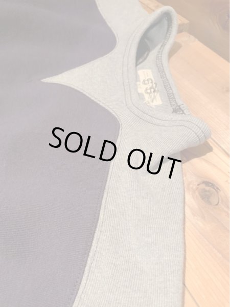 画像6: "JOHN GLUCKOW" 2016 A/W ARMY/NAVY BOXING MATCH Club Sweatshirt(ステンシルカスタム) ネイビー  (6)