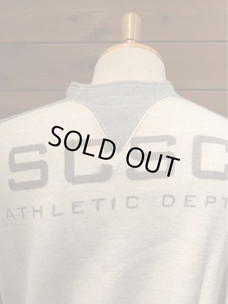 画像4: "JOHN GLUCKOW" 2016 A/W ARMY/NAVY BOXING MATCH Club Sweatshirt(ステンシルカスタム) オートミール (4)