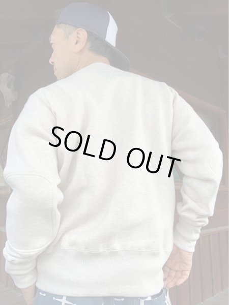 画像8: "JOHN GLUCKOW" Live Free or DieNavy Issue PT Sweatshirts Plain オートミール (8)