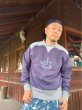 画像7: "JOHN GLUCKOW" 2016 A/W ARMY/NAVY BOXING MATCH Club Sweatshirt(ステンシルカスタム) ネイビー  (7)