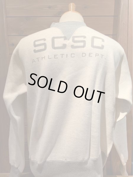 画像2: "JOHN GLUCKOW" 2016 A/W ARMY/NAVY BOXING MATCH Club Sweatshirt(ステンシルカスタム) オートミール (2)