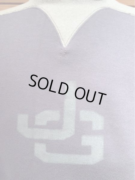 画像3: "JOHN GLUCKOW" 2016 A/W ARMY/NAVY BOXING MATCH Club Sweatshirt(ステンシルカスタム) ネイビー  (3)