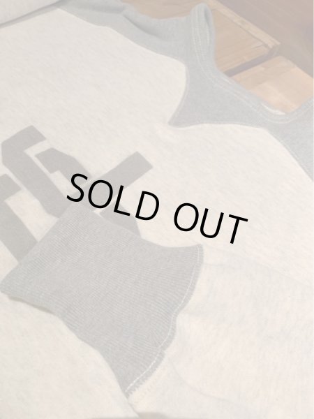 画像5: "JOHN GLUCKOW" 2016 A/W ARMY/NAVY BOXING MATCH Club Sweatshirt(ステンシルカスタム) オートミール (5)