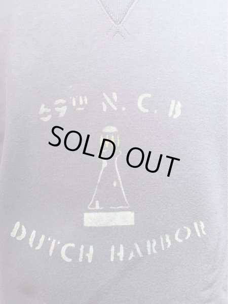 画像5: (JOHN GLUCKOW) Live Free or DieNavy Issue PT Sweatshirts カスタム ネイビー (5)