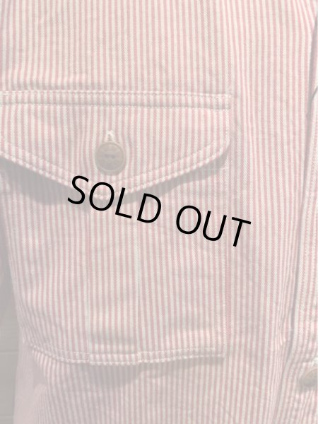 画像4: JELADO ジェラード Pressman Shirt(プレスマンシャツ) オールドレッド  (4)