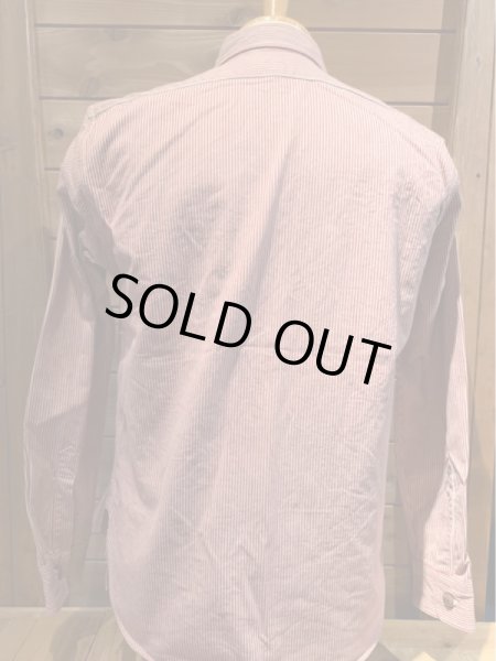 画像2: JELADO ジェラード Pressman Shirt(プレスマンシャツ) オールドレッド  (2)