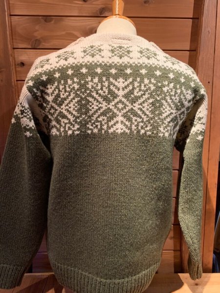 画像2: JELADO ジェラードNordic Knit(ノルディックニット) ティーグリーン×バニラ [JP43836]  (2)