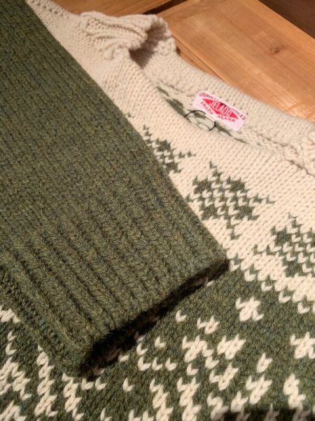 画像5: JELADO ジェラードNordic Knit(ノルディックニット) ティーグリーン×バニラ [JP43836]  (5)