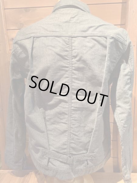 画像2: JELADO  44DENIM CC SHOW限定 JACKET BLACK WW2 T-BACK (2)