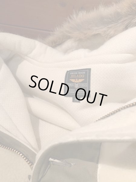 画像5: JELADO(ジェラード)ARCTIC PARKA ホワイト×オリーブ (5)