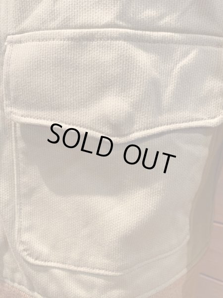 画像10: JOHN GLUCKOW ジョン.グラッコー "Headhunters"Cotton Pique A-2 カーキ  (10)