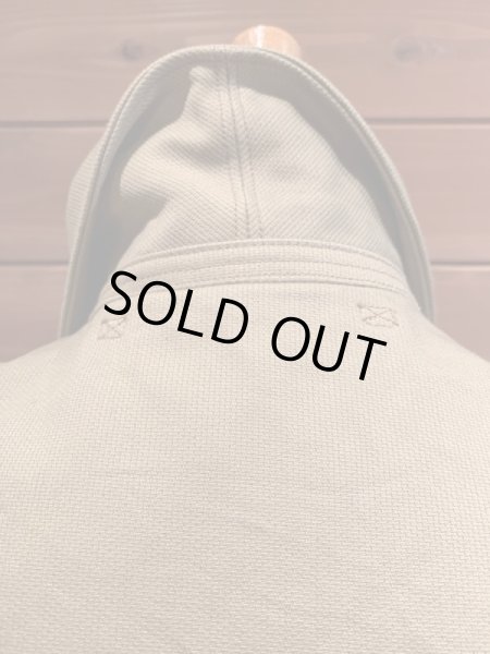 画像9: JOHN GLUCKOW ジョン.グラッコー "Headhunters"Cotton Pique A-2 カーキ  (9)