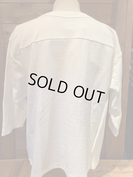 画像2: JELADO ジェラード CC Show Special 限定アイテム Loop Wheel Pique Football Tee オフホワイト  (2)