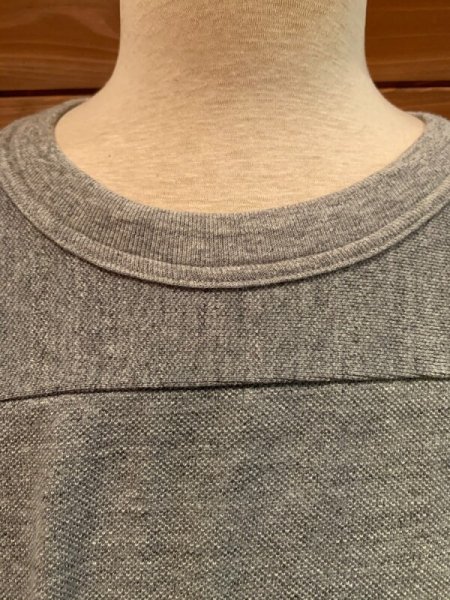 画像4: JELADO ジェラード CC Show Special 限定アイテム Loop Wheel Pique Football Tee ソルト&ペッパー (4)