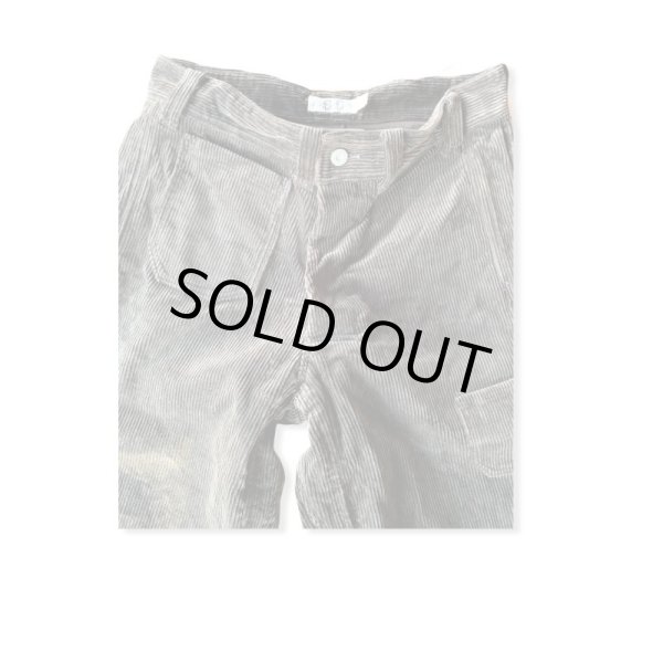 画像3: JOHN GLUCKOW Net Maker's Trousers ネットメーカーズ トラウザーズ  コーデュロイ カーボングレー                                                        (3)