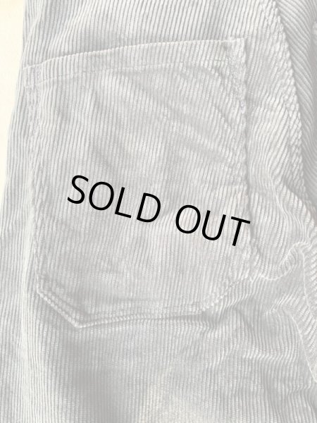 画像7: JOHN GLUCKOW Net Maker's Trousers ネットメーカーズ トラウザーズ  コーデュロイ カーボングレー                                                        (7)