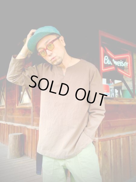 画像7: JELADO(ジェラード) "BLUE LABEL" Sleeping Shirt (スリーピングシャツ) オリーブ  (7)