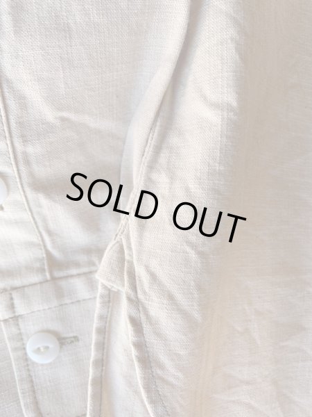 画像6:  (JOHN GLUCKOW)2019 S/S  Professor's Shirts(プロフェッサーシャツ) ベージュ  (6)