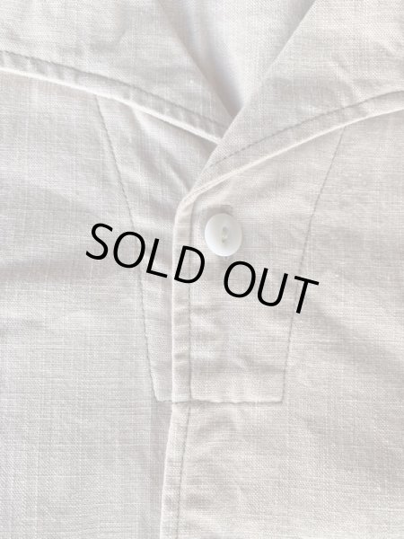 画像4:  (JOHN GLUCKOW)2019 S/S  Professor's Shirts(プロフェッサーシャツ) ベージュ  (4)