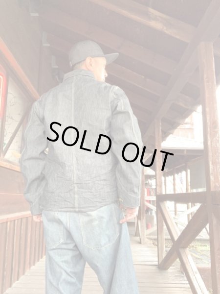 画像10: JOHN GLUCKOW ジョン.グラッコー "Dockworkers Revisited" Netmakers Jacket(ネットメーカーズ ジャケット) インディゴ (10)