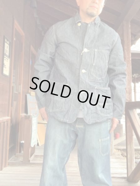 画像9: JOHN GLUCKOW ジョン.グラッコー "Dockworkers Revisited" Netmakers Jacket(ネットメーカーズ ジャケット) インディゴ (9)