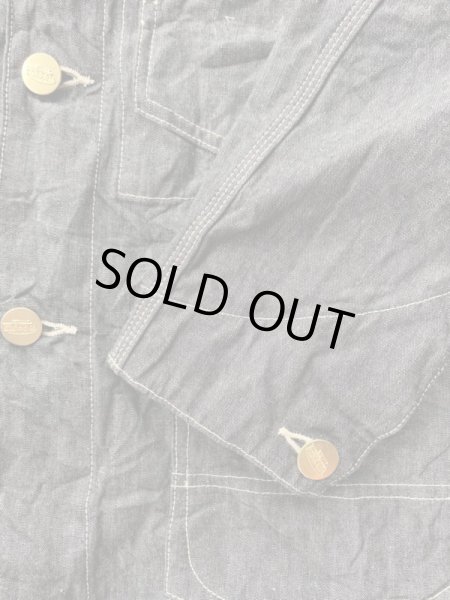 画像5: JOHN GLUCKOW ジョン.グラッコー "Dockworkers Revisited" Netmakers Jacket(ネットメーカーズ ジャケット) インディゴ (5)