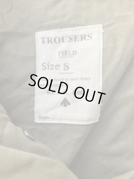 画像9: "JOHN GLUCKOW" Field Trousers オリーブ (9)