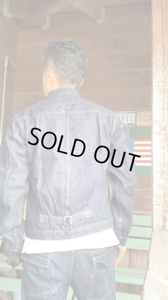 画像12:  JELADOAnniversary Denim Jacket S407XX インディゴインディゴ WW2 T-BACK (12)